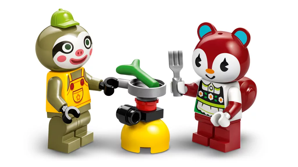 LEGO® Animal Crossing. Leif i jego karawan oraz sklep ogrodniczy 77054 - tantis.pl