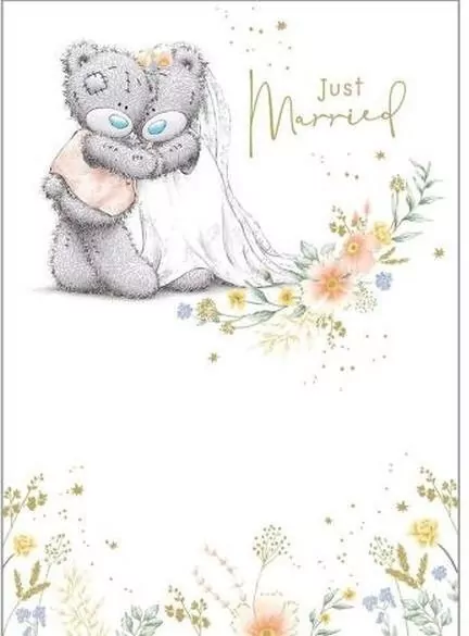 Karnet ślub - Just married - tantis.pl
