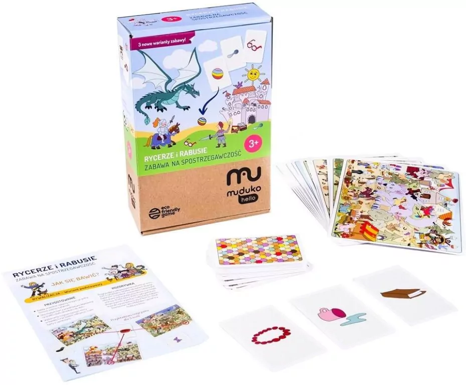 Rycerze i Rabusie. Zabawa na spostrzegawczość - tantis.pl