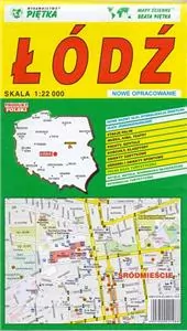 Łódź. Plan miasta 1:24 000 - tantis.pl