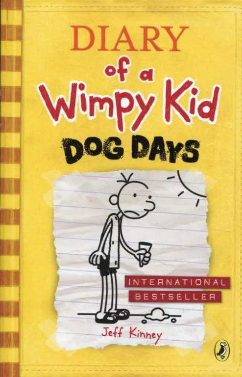 Diary of a Wimpy Kid. Dog Days (Book 4) wer. angielska - tantis.pl