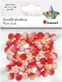 Koraliki plastikowe 10mm czerwone ombre 50szt - tantis.pl