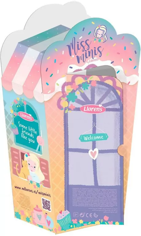 Llorens. Miss Miniss lalka Miss Pix 52606 - tantis.pl