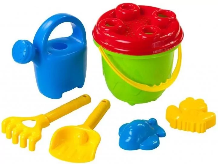 Komplet do piasku biedronka z konewką - tantis.pl