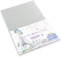 Tektura falista A4. Srebrna matowa - tantis.pl