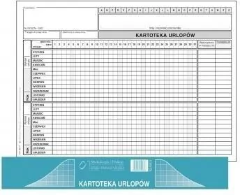 Kartoteka urlopowa A5 525-3 - tantis.pl