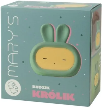 Budzik królik zielony - tantis.pl