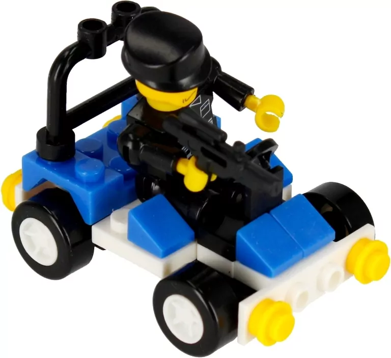 Klocki konstrukcyjne Policja ALLEBOX - tantis.pl