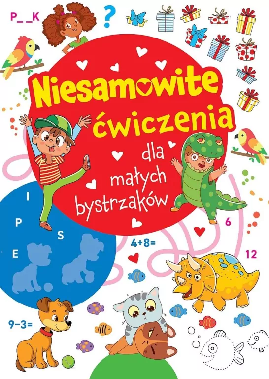 Niesamowite ćwiczenia dla małych bystrzaków Czerw. - tantis.pl