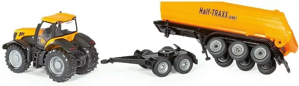 Traktor z wózkiem i wywrotką. S1858 - tantis.pl