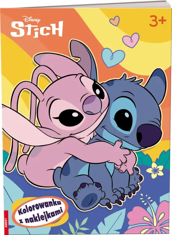 Stich. Kolorowanka z naklejkami - tantis.pl