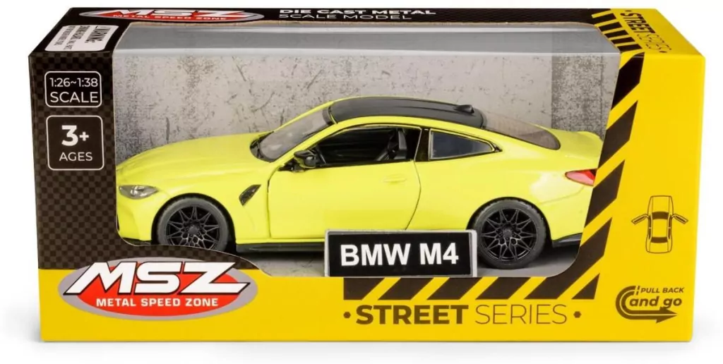 BMW M4 Yellow - tantis.pl