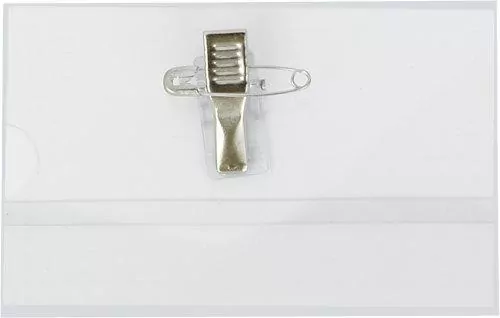 Identyfikator przezroczysty 90x55mm