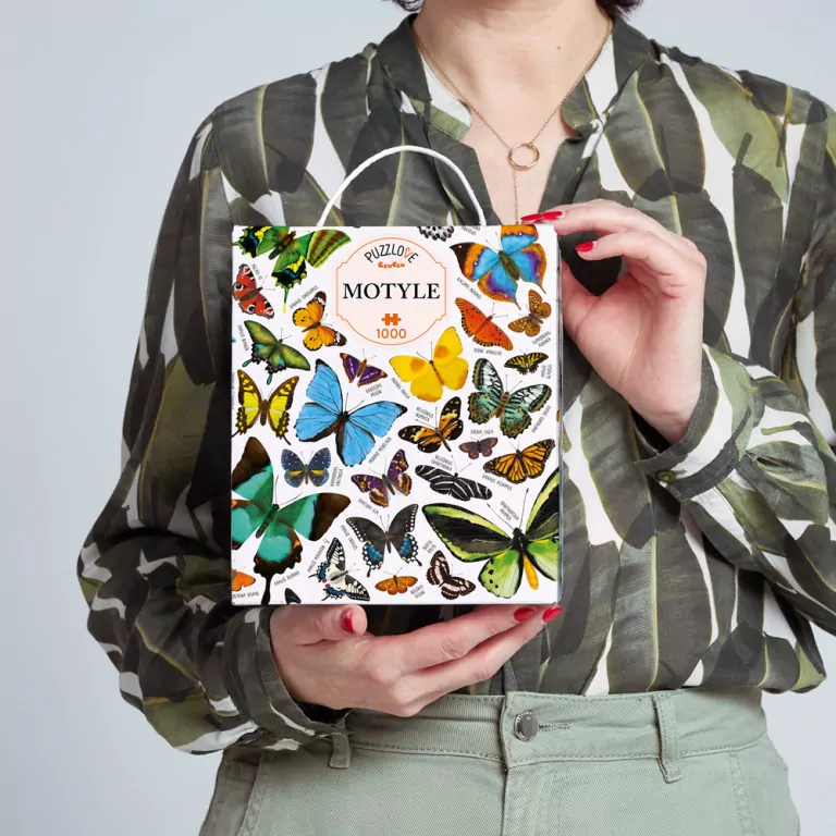 CzuCzu. Puzzlove. Motyle 1000 el. - tantis.pl