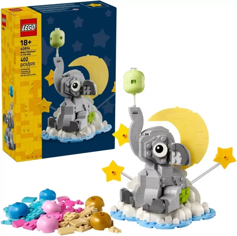 LEGO® Słoniątko na niebie 40814 - tantis.pl