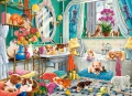 Puzzle 100. Crazy Pet Bath - tantis.pl