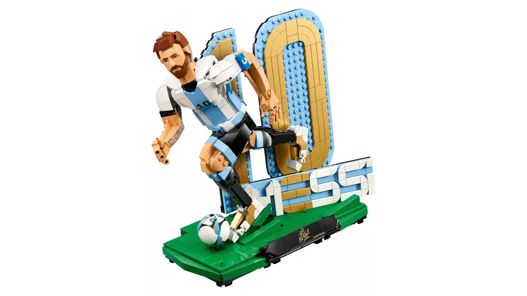 LEGO® Lionel Messi — piłkarska legenda 43015 - tantis.pl