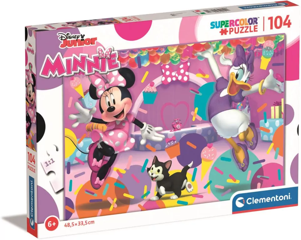 Puzzle 104. Super Kolor. Minnie - tantis.pl