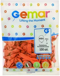 Balony pastelowe pomarańczowe