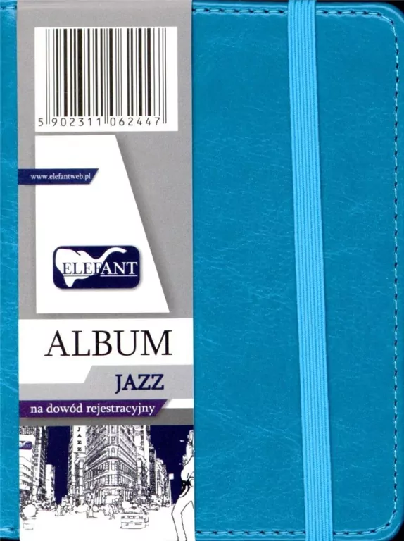 Album na dowód rejestracyjny. Jazz. Turkus - tantis.pl