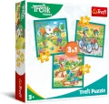 Trefl. Puzzle 3w1 Poznaj Trefliki - tantis.pl