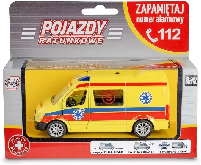 Pojazd ratunkowy. Ambulans - tantis.pl