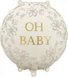 Balon foliowy pastylka Oh Baby 35x35cm