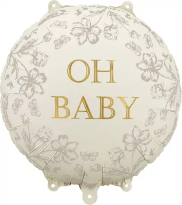 Balon foliowy pastylka Oh Baby 35x35cm