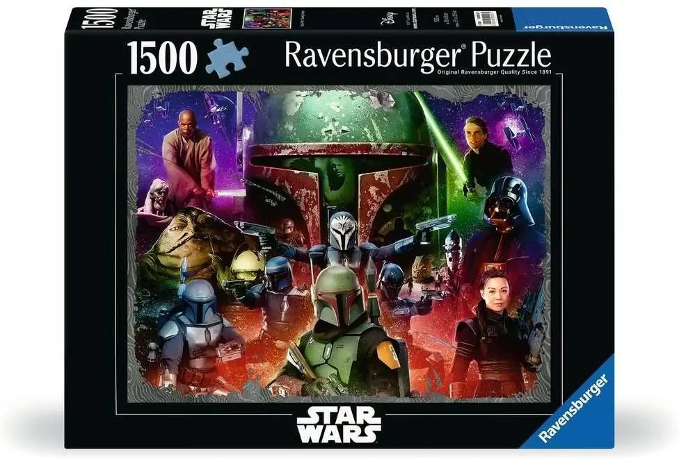 Puzzle 1500 Star Wars Boba. Fett Łowca nagród - tantis.pl