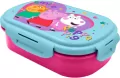 Peppa Pig Pudełko śniadaniowe ze sztućcami PP17102 - tantis.pl