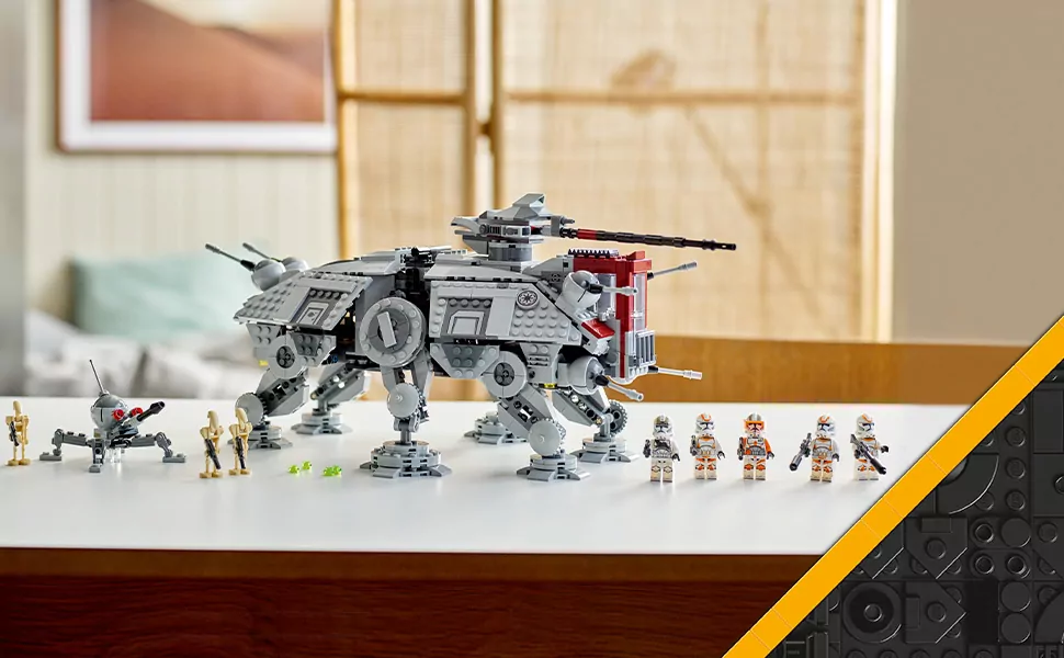 LEGO® Star Wars. Maszyna krocząca AT-TE. 75337 - tantis.pl