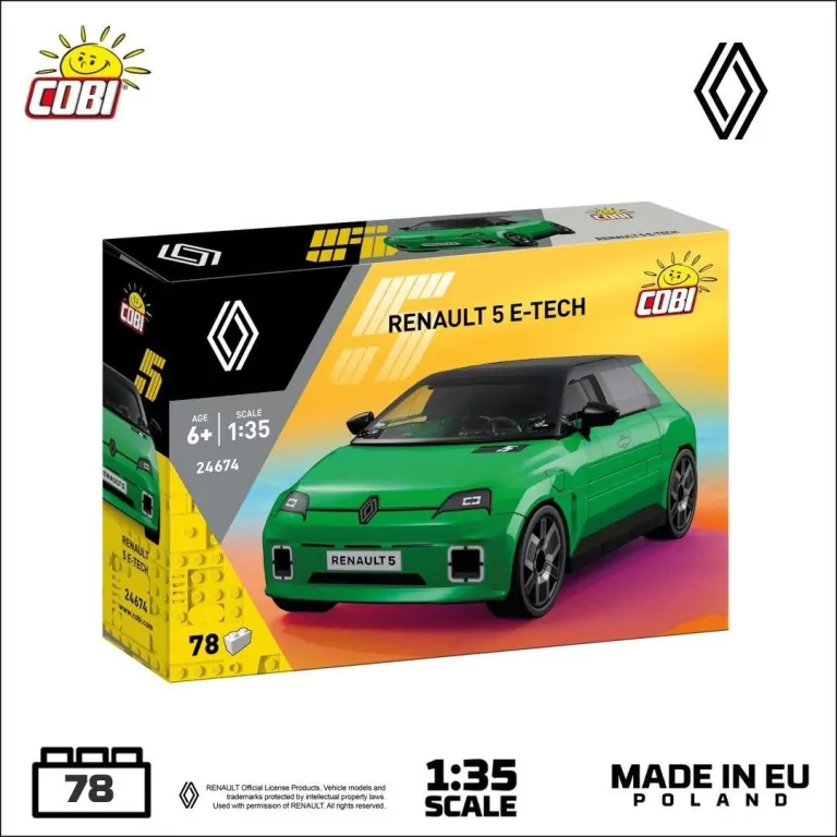 Renault 5 E-Tech Green - tantis.pl