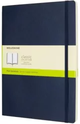 Notes 19x25 Classic. Gładki szafirowy