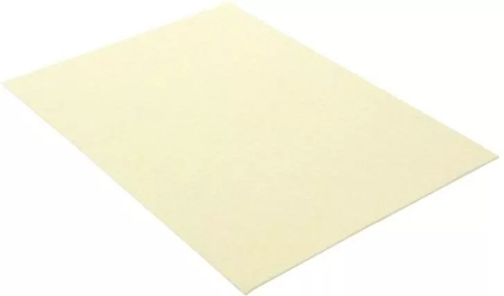 Filc dekoracyjny ecru 20x30cm - tantis.pl