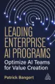 Leading Enterprise AI Programs: Optimize AI Teams for Value Creation - tantis.pl