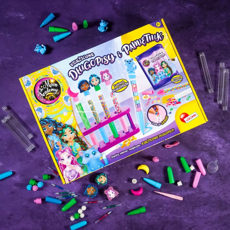 Księżycowe Długopisy i Pamiętnik. Moon Academy - tantis.pl