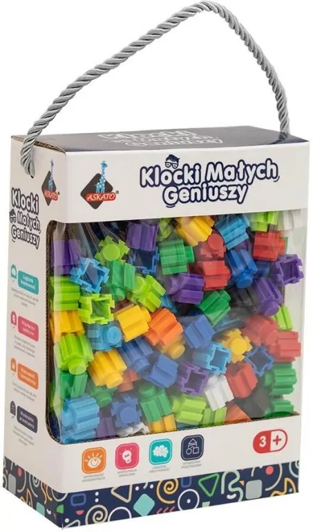 Klocki małych geniuszy - konstrukcyjne 310el - tantis.pl