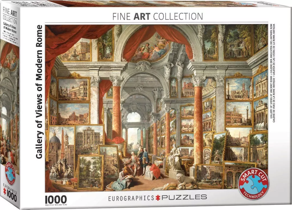 Puzzle 1000 Gallery of Views of Modern Rome 6000-6036 - tantis.pl