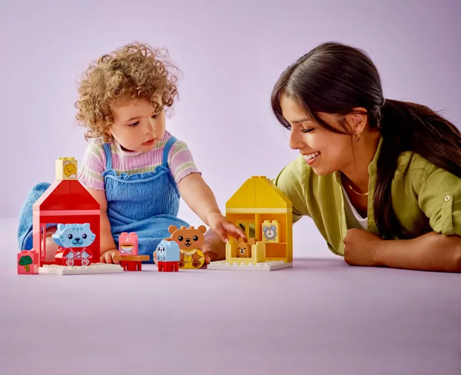 LEGO® DUPLO®. Moje pierwsze codzienne czynności — jedzenie i pora snu 10414 - tantis.pl