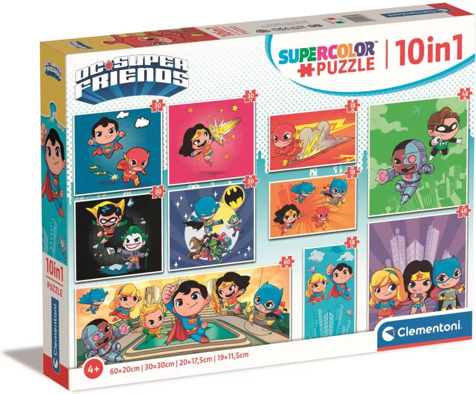 Puzzle 10w1 Super Kolor DC Comics - tantis.pl