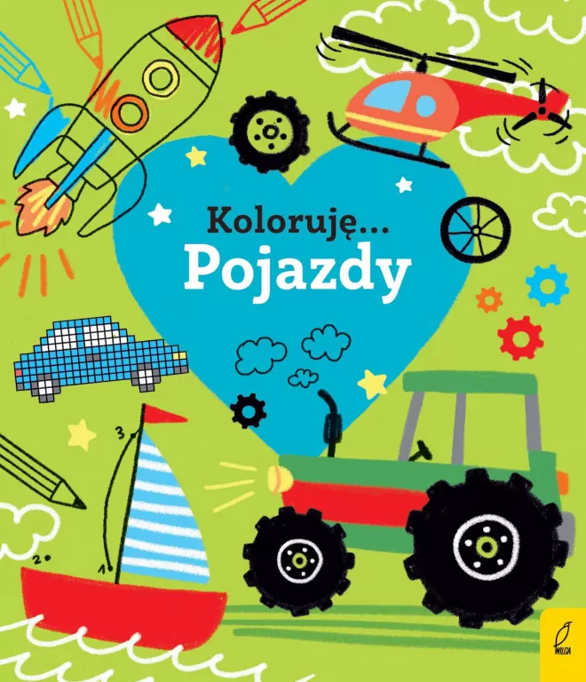 Koloruję. Kocham pojazdy - tantis.pl
