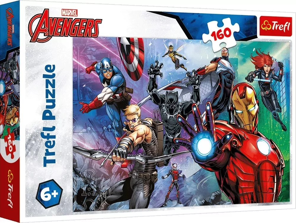 Puzzle 160 Zawsze gotowi bohaterowie TREFL - tantis.pl