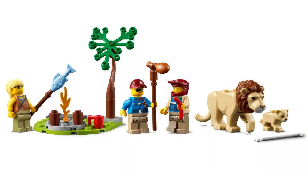 LEGO® City. Terenówka ratowników dzikich zwierząt. 60301 - tantis.pl