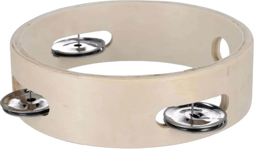 Tamburyn drewniany 14cm - tantis.pl