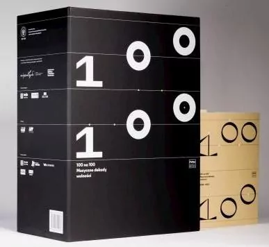 BOX "100 na 100" Muzyczne dekady wolności - wersja polska, 36 CD