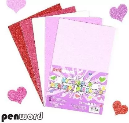 Naklejki piankowe serca 20,3x31,20cm - tantis.pl