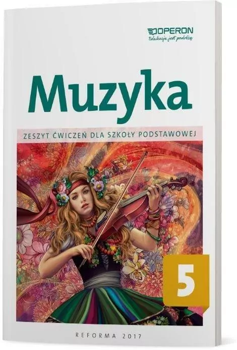 Muzyka SP 5 Zeszyt ćwiczeń OPERON - tantis.pl