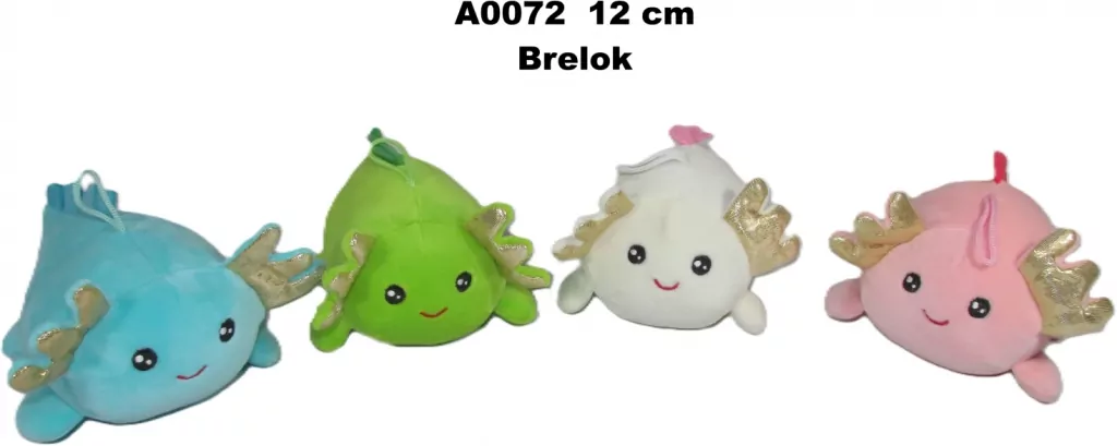 Aksolotl 12cm MIX - tantis.pl