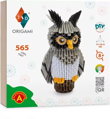 Origami 3D sowa/owl - tantis.pl