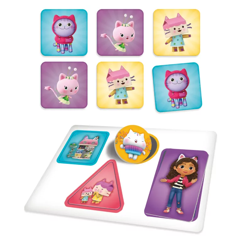 Biurko z grami edukacyjnymi. Koci Domek Gabi - tantis.pl